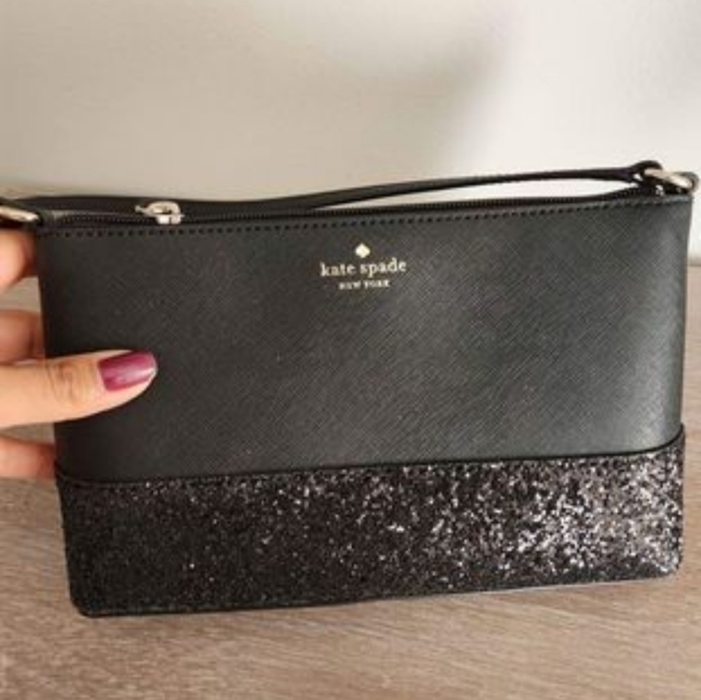 Kate Spade  flash crossbody black